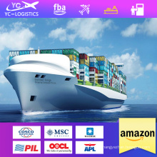 international rates sea freight forward China to USA/France/ Italy /ddp shipping